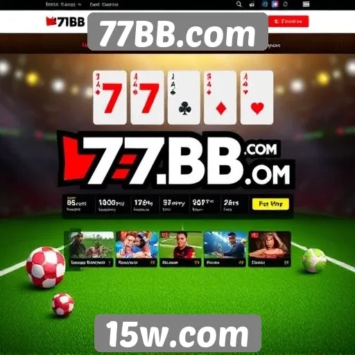 Interface do 77BB.com é intuitiva para jogadores iniciantes