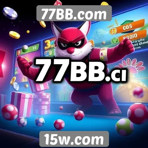 Variedade de jogos disponíveis em 77BB.com