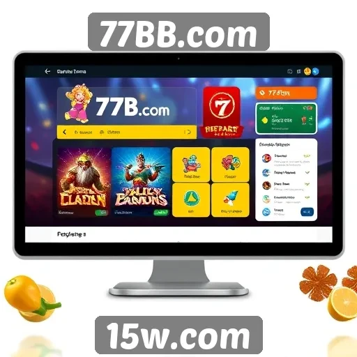 Explorando a interface do usuário do 77BB.com